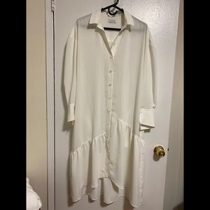 WConcept Asymmetrical Shirt Dress
